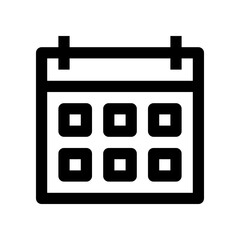 calendar icon for your website, mobile, presentation, and logo design.