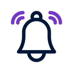 bell icon for your website, mobile, presentation, and logo design.