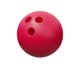 bowling ball 3d render