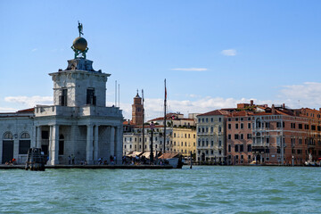 Fototapeta na wymiar Venice, Italy - View of Punta della Dogana