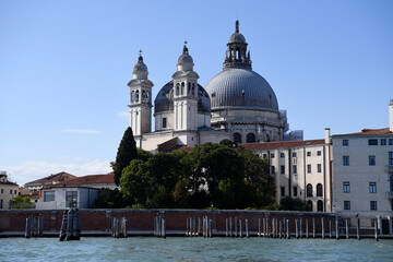 Fototapeta na wymiar Venice, Italy - Basilica di Santa Maria della Salute