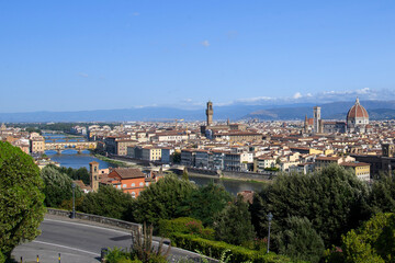 Fototapeta premium Skyline view of Florence, Italy