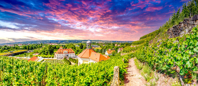 Schloss Wackerbarth, Radebeul, Deutschland 