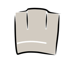 chef hat vector
