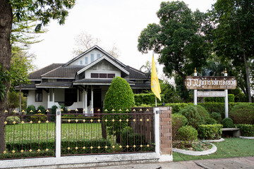 The old governor mansion in Kanchanaburi