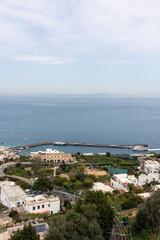 Fototapeta na wymiar view of the sea and city