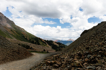 landscape of mountains in colorado