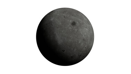 Photo Realistic Moon as transparent png file. Elements of this vector furnished by NASA