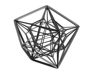 Abstract structure, 3d render