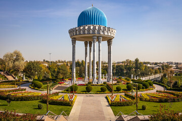 Memorial of victims of soviet repressions in the Park of Tashkent, Uzbekistan