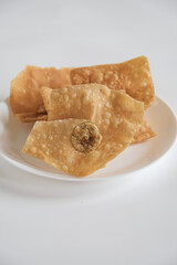 pangsit goreng or fried dumplings