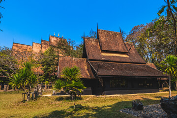 Baan Dam Museum, aka Black House Museum, in Chiang Rai, Thailand