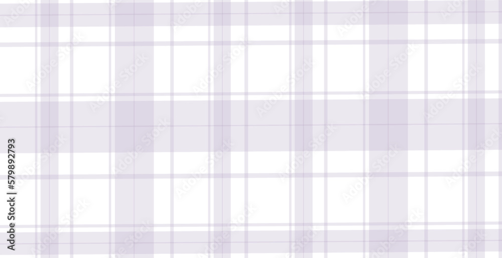 Wall mural Light purple plaid texture vector background.