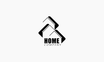 Fototapeta na wymiar housing area company logo