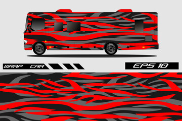 van vector background for bus car and others.