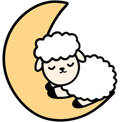 cute sheep, goat, sheep illustration, animal, animal illustration
