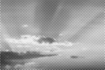 abstract Halftone vector background black and white dots shape	
