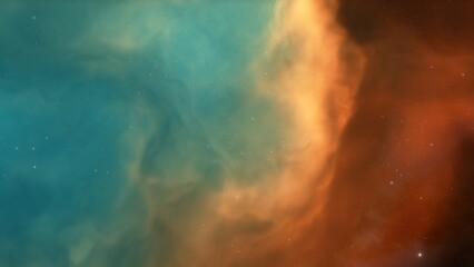 bright nebula, nebula in space, majestic red-purple nebula, beautiful space background 3D render  © ANDREI