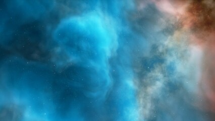 red-violet nebula in outer space, horsehead nebula, unusual colorful nebula in a distant galaxy, red nebula 3d render
