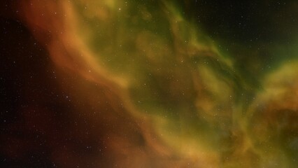 red-violet nebula in outer space, horsehead nebula, unusual colorful nebula in a distant galaxy, red nebula 3d render
