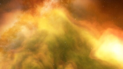 Space background with nebula and stars, nebula in deep space, abstract colorful background 3d render
