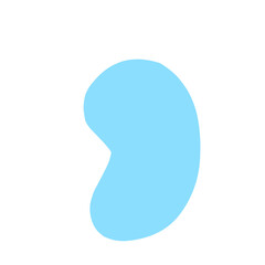 Abstract Organic Shape