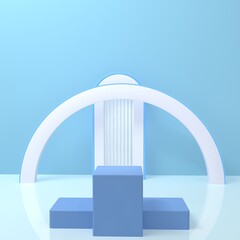 Product display 3d rendering background