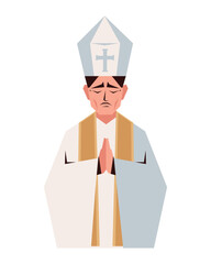 catholic priest icon