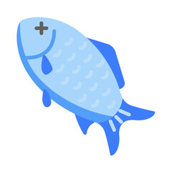 fish flat icon