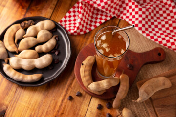 Tamarind Water, called Agua de Tamarindo, is one of the traditional 