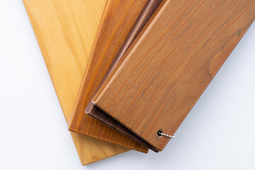 samples of wooden materials