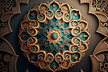Islamic art background