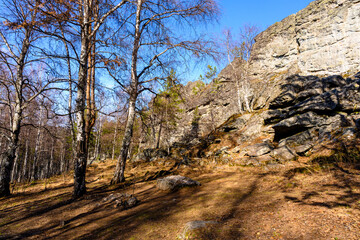South Ural Mountains with a unique landscape, vegetation and diversity of nature.