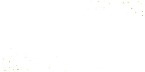 Magic stars vector overlay.  Gold stars scattered