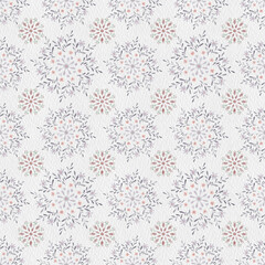 seamless pattern watercolour flora