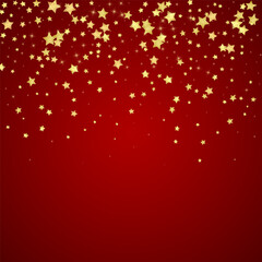 Magic stars vector overlay.  Gold stars scattered