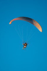 paragliding in the sky sport Miami Beach