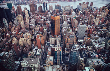 New York City view skyline urban