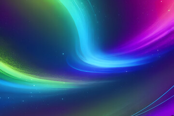 Fototapeta premium Metallic abstract wavy liquid background layout design tech innovation