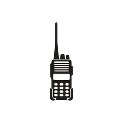 walkie talkie icon design vector