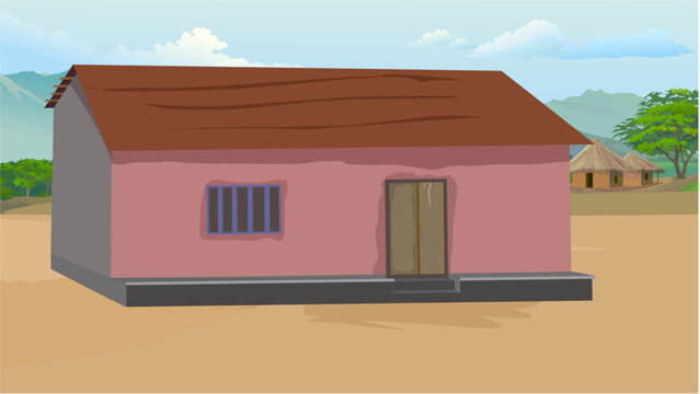village house, Indian village