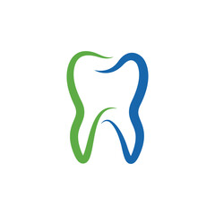 dental logo icon design vector
