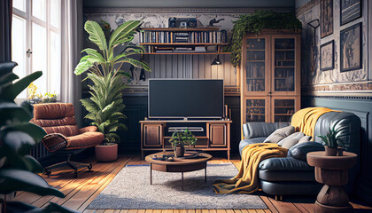 A Multi-functional Living Room for All Your Needs Generative AI