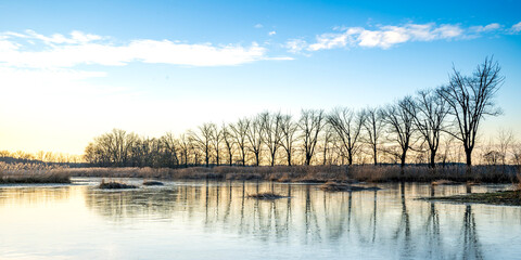 Winterstille in der Oberlausitzer Heide- und Teichlandschaft bei Mönau 2