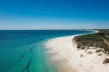 Aerial view of Pinnaroo Point in Perth, Western Australia