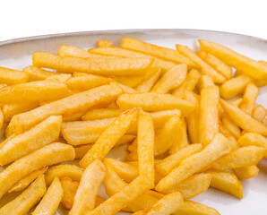 Crispy french fries ready to eat