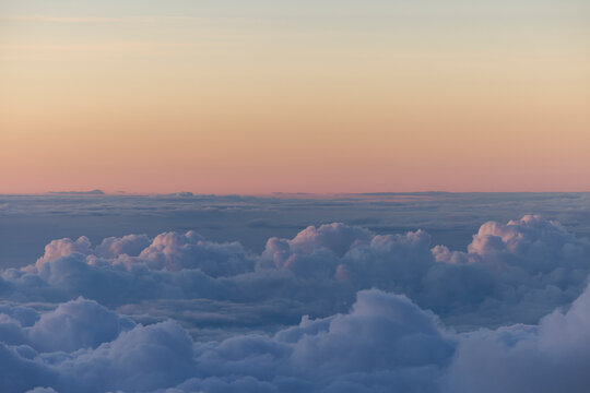Over the clouds point of view