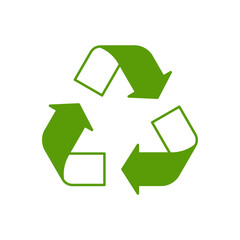 Recycle icon. Ecology, eco friendly and environmental management symbol