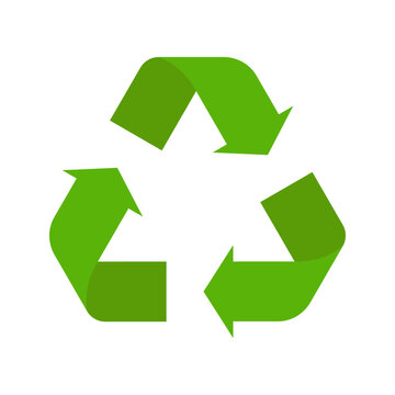 Recycle icon. Ecology, eco friendly and environmental management symbol