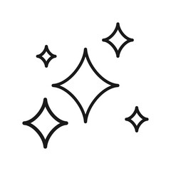 Magic stars or Bright stars icon,  sparkle symbol